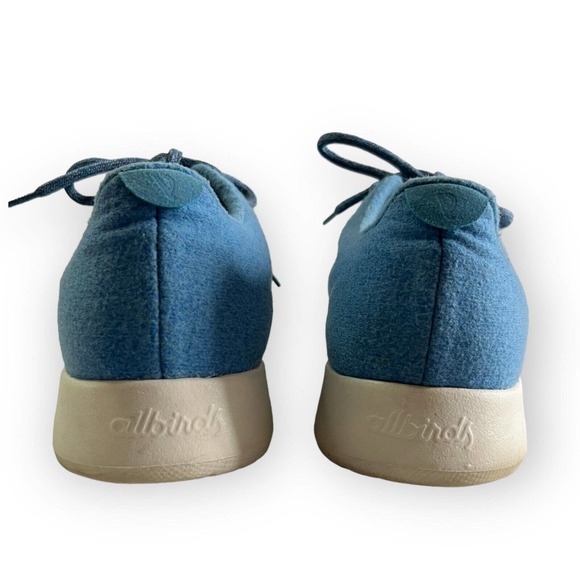 Allbirds The Wool Runners Men’s Light Blue Low Top Running Sneaker Shoe Size 11M - Picture 4 of 12